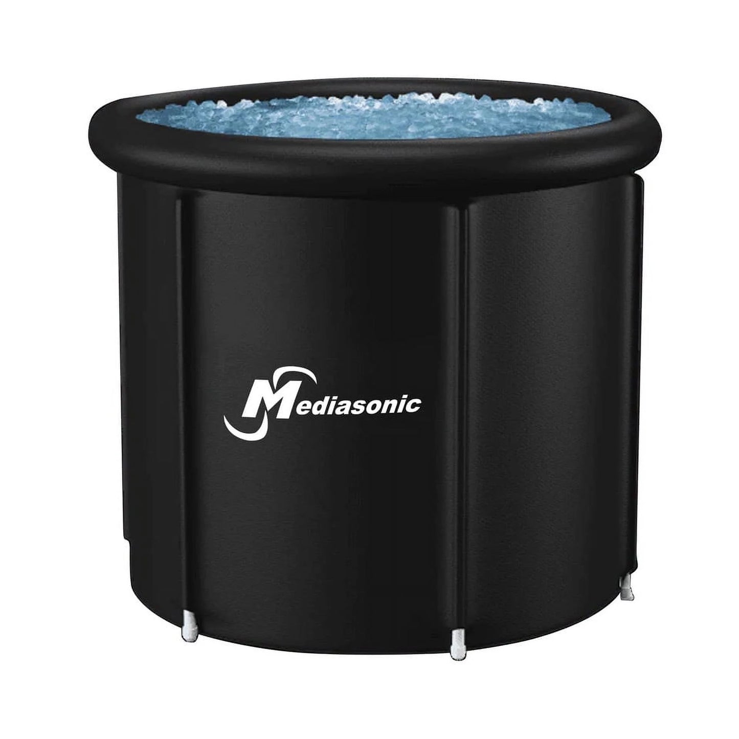 Hot and Ice Bath Tub for Athletes | Large Capacity 115 Gallons / 433 Liters | Portable Cold Ice Tub | Inflatable Ice Bath for Outdoor Cold Therapy Tub by (MS-100RP)