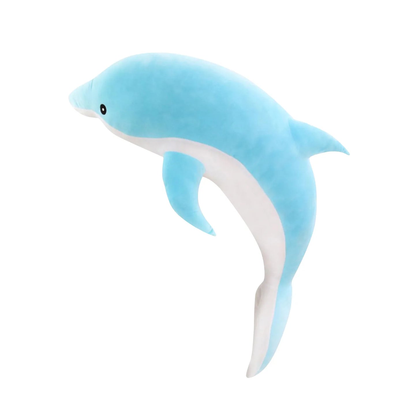 30CM Dolphin Doll Pillow Plush Toy Cute Marine Animal Rag Doll Children'S Doll