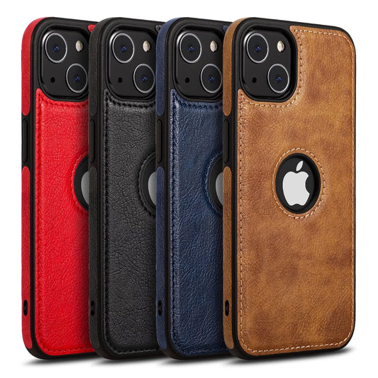 For Iphone 14 plus Leather Case, Slim Luxury PU Non-Slip Shockproof Protective Cover Phone Cases for Iphone 14 Plus