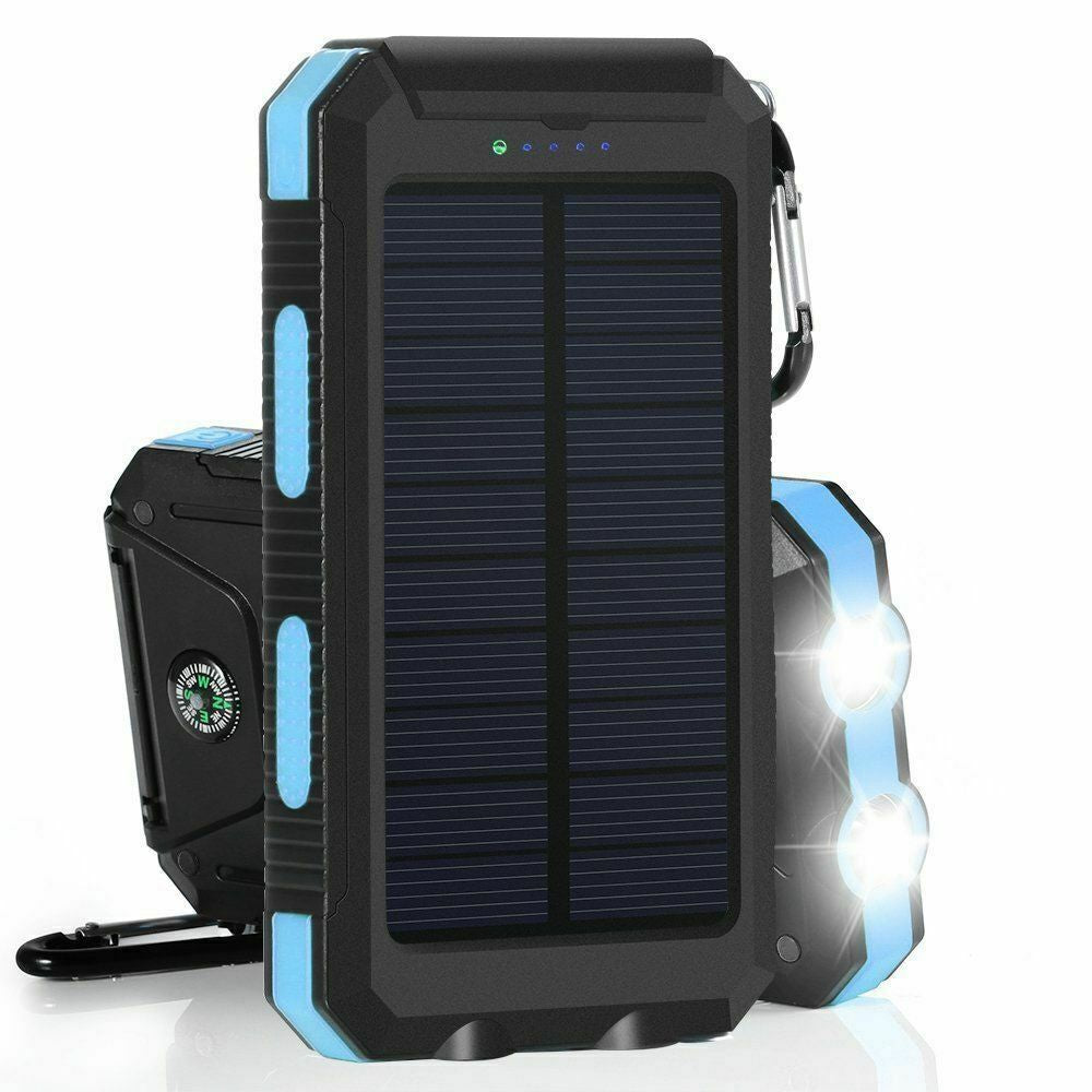 2023 Super USB Portable Charger Solar Power Bank for Cell Phone