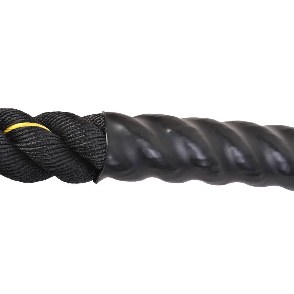 1.5" 30FT Poly Dacron Battle Rope Exercise Workout Strength Training Undulation